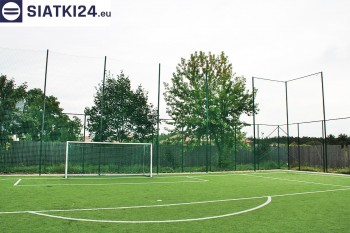 Siatki Zduńska Wola - Tu zabezpieczysz ogrodzenie boiska w siatki; siatki polipropylenowe na ogrodzenia boisk. dla terenów Zduńskiej Woli
